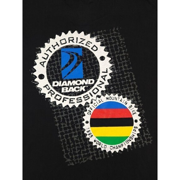 Vintage 1995 Diamondback Official Mountain Bike World Championship T Shirt Large - Picture 4 of 10